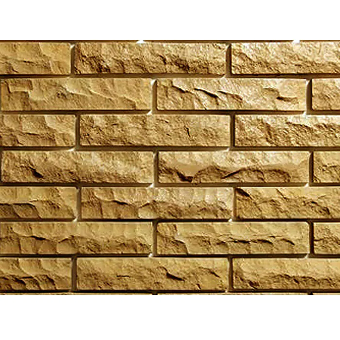 Полиуретановая форма для декоративного камня Известняк торцованный F030В